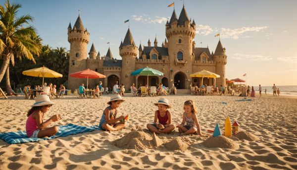 Comment occuper vos enfants au club plage du camping ?