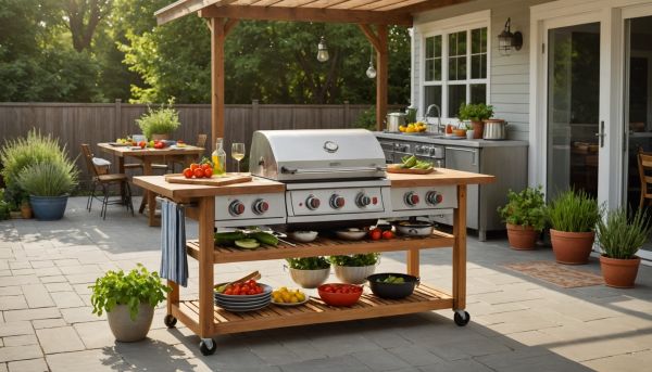 Le matériel de cuisine outdoor simplifie les repas