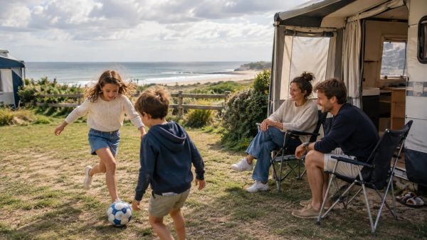 Où camper en famille au bord de la mer en Vendée ?