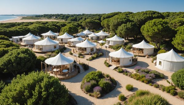 Vacances en camping 4 étoiles à Royan au bord de la mer