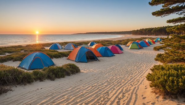 Les meilleurs campings près de la plage à Saint Palais sur Mer