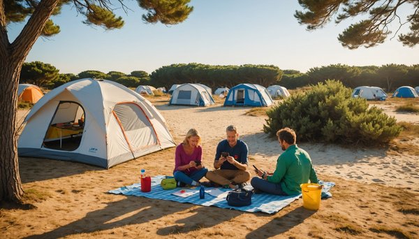 Réserver des aires de camping à l'Île de ré