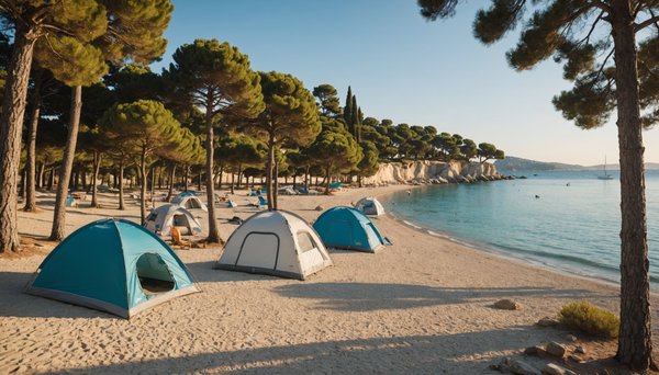 Découvrez les meilleurs campings en bord de mer sur la Côte d'Azur !