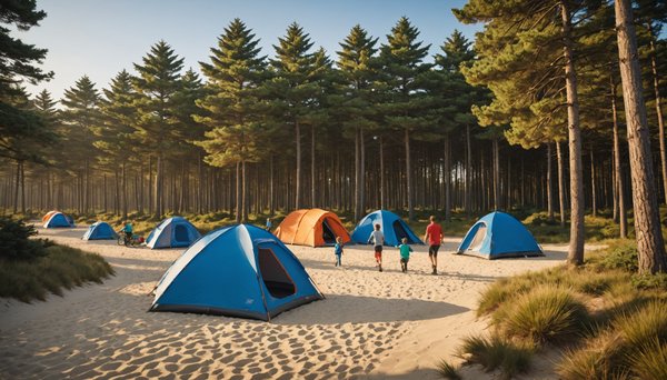 Explorer les meilleurs campings de la Côte Atlantique française pour les familles