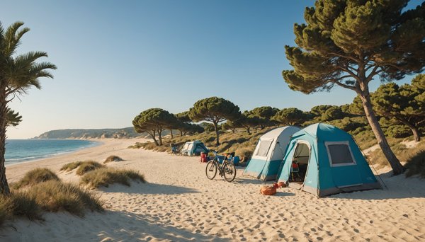Explorer les plages enchanteresses près des campings en Méditerranée de la France