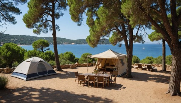 Découvrez le luxe en camping près de grimaud dans le golfe