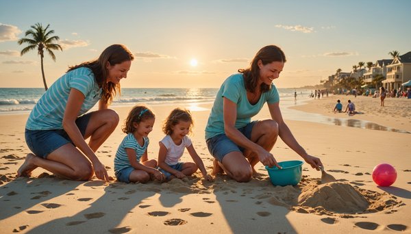 Profitez de l'air marin et des activités en famille à la mer
