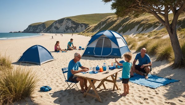 Une Aventure en Camping à la Mer, Activités Sportives pour Les Enfants