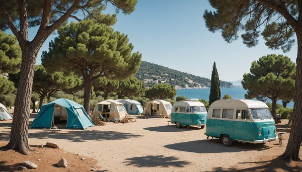 Camping dans le Var : profitez de la mer et du soleil sur la Côte d'Azur