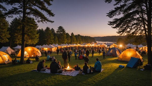Les meilleurs festivals nocturnes d'été près des campings en Loire-Atlantique