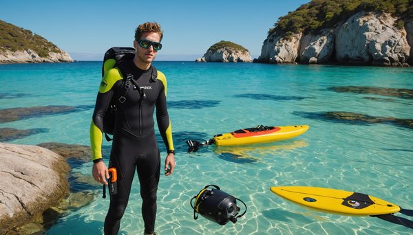 Passer son premier niveau de plongée lors d'un séjour en camping à la mer