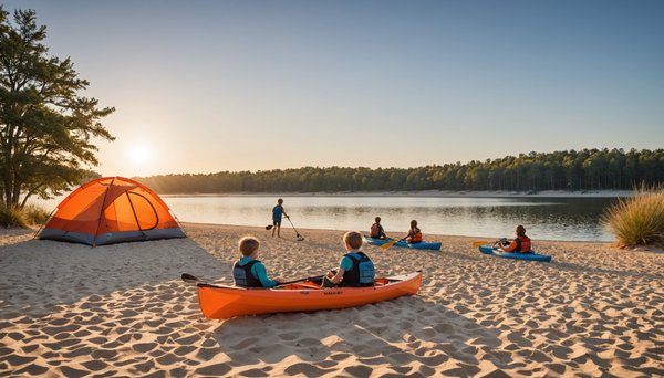 Camping Biscarrosse lac : Profitez des plaisirs de l'eau en toute sécurité