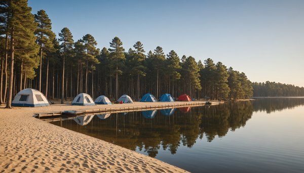 Découverte du camping de Biscarrosse Lac dans les Landes (France)