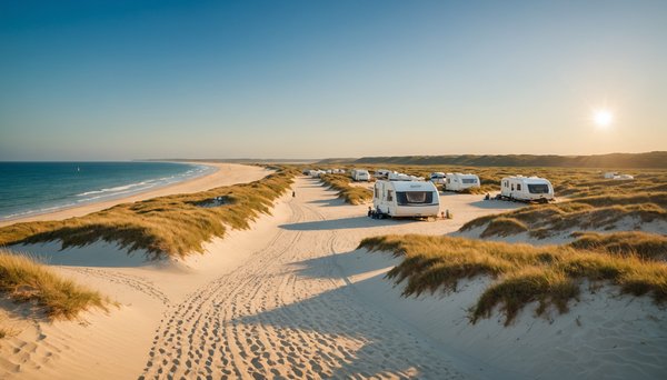 Quels sont les campings de Montalivet avec un accès mer direct ?